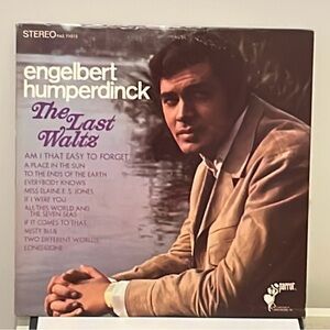 Vintage Vinyl Engelbert Humperdinck "The Last Waltz" Album
